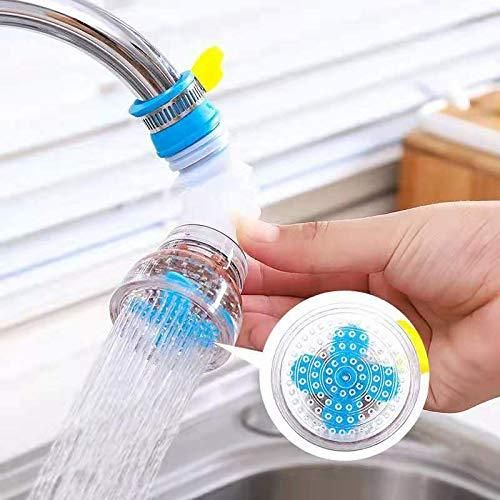1 Pc Faucet-tap – Anti-splash 360 Degree Adjustable And Rotating Water Purifier Tap For Kitchen-shower With Clip-water Saving Filter
